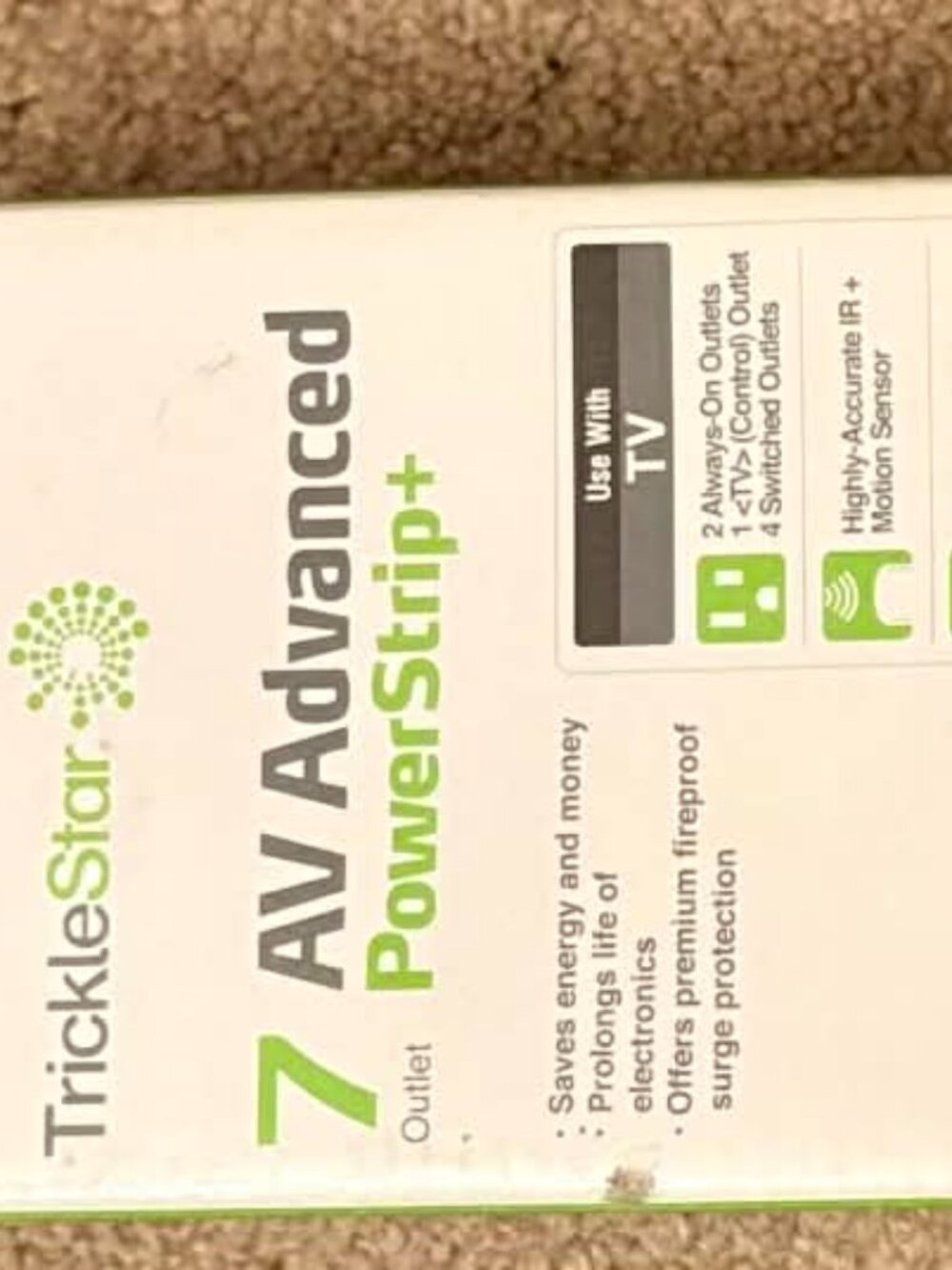 Trickle Star 7 AV Advance power strip+